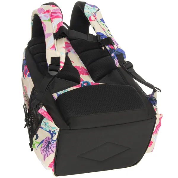 Ars Una: Ghiozdan ergonomic cu flori de plajă, rucsac cu flori, 33x45x24 cm imaginea 5