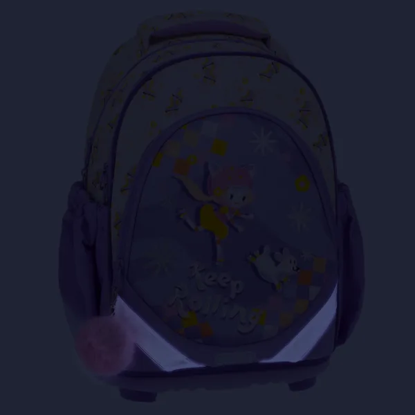 Ars Una: Keep Rolling rucsac școlar anatomic 33x42x21 cm imaginea 6