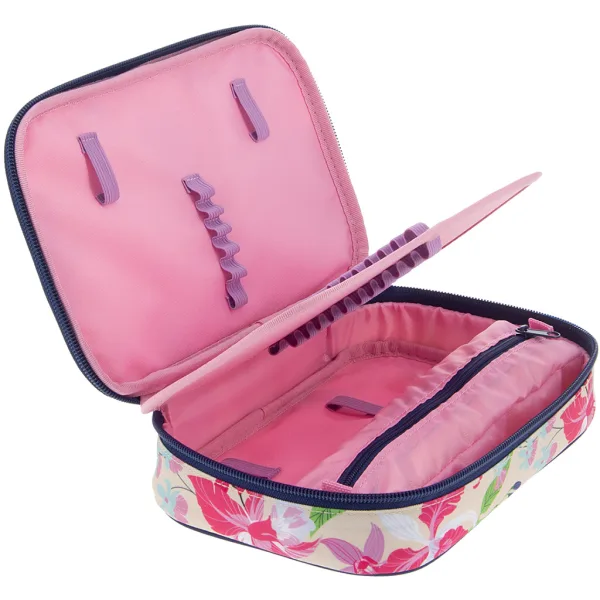 Ars Una: Penar cu mai multe compartimente Beach Flowers cu flori, 15,5x22,5x4,5 cm imaginea 2