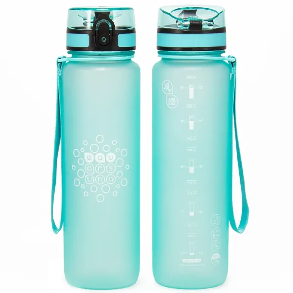 Ars Una: Sticlă motivațională fără BPA 1000ml imaginea 2