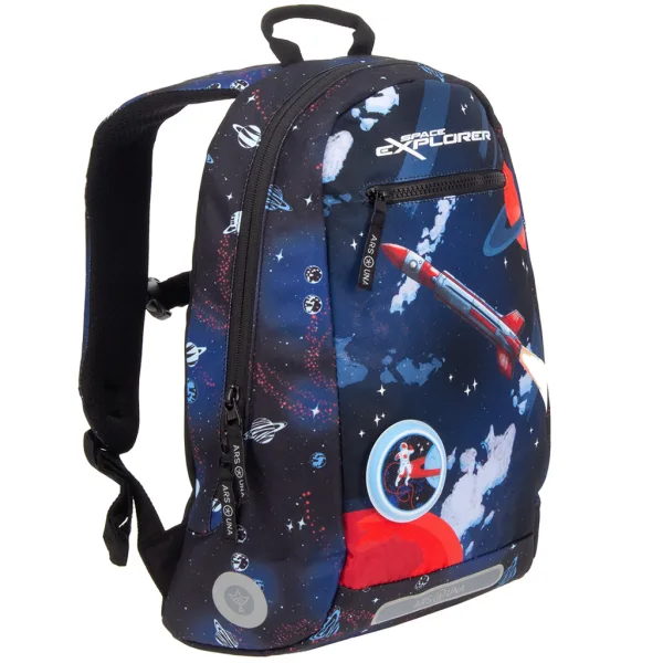 Ars Una: rucsac Daylite mini Space Explorer 27 x 39 x 14 cm imaginea 2
