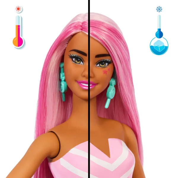 Barbie: Dezvăluirea slime-ului shaker parfumat - Roz - Mattel imaginea 3