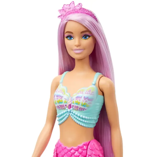 Barbie Dreamtopia: Păpușă cu coafură magică vânzătoare 2024 - Mattel imaginea 3