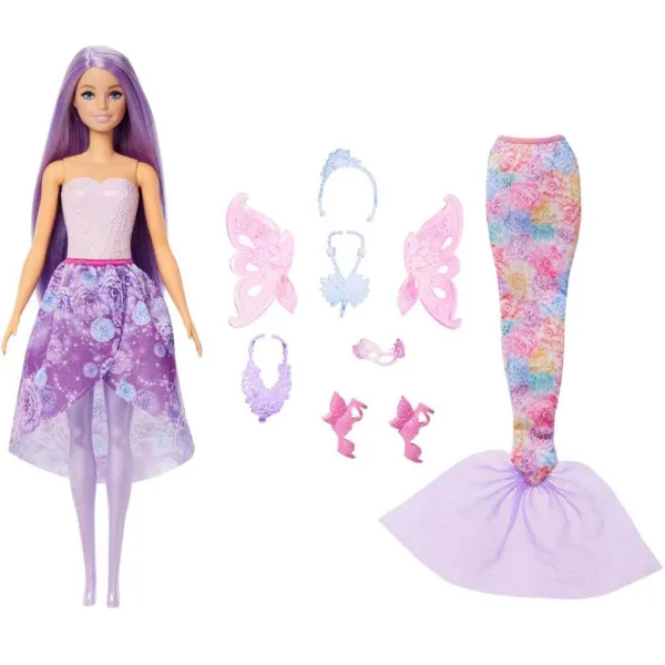 Barbie Dreamtopia Prințesă Transformabilă - Mattel imaginea 4
