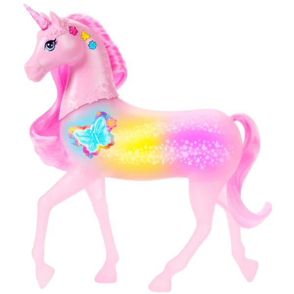 Barbie Dreamtopia: Unicorniul magic cu aripi de fluture – Mattel imaginea 2