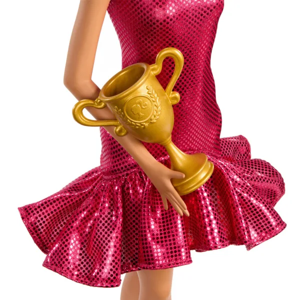 Barbie: Păpușa dansatoare de societate cu trofeu - Mattel imaginea 3
