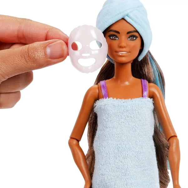 Barbie: Păpușă surpriză Party Reveal cu păr șaten - Mattel imaginea 4