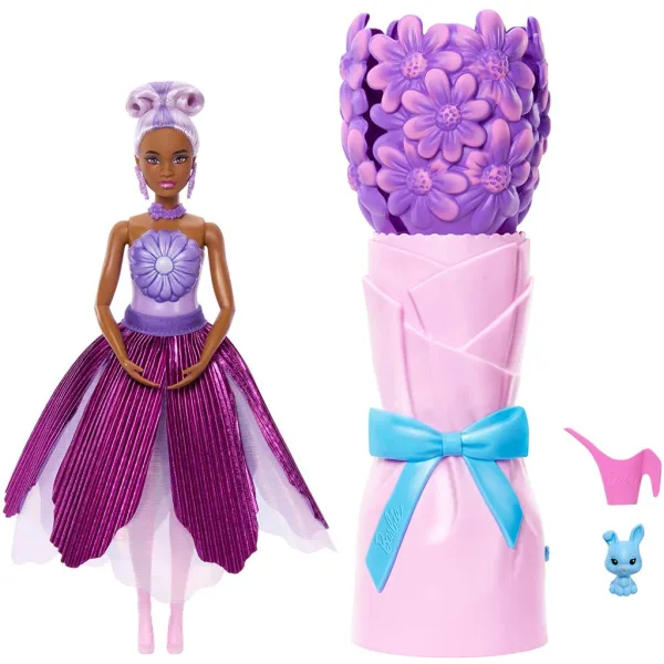 Barbie Reveal: Păpușă surpriză Magia Florilor - Margaretă - Mattel imaginea 2