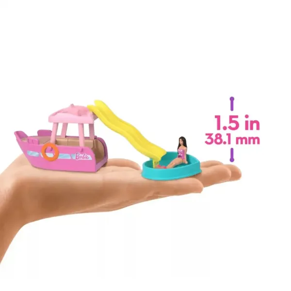 Barbie: Vehicule Mini BarbieLand - Set de visuri - Mattel imaginea 4
