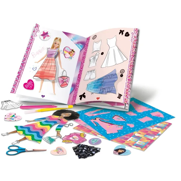 Barbie rucsac de colorat la modă - Lisciani imaginea 2