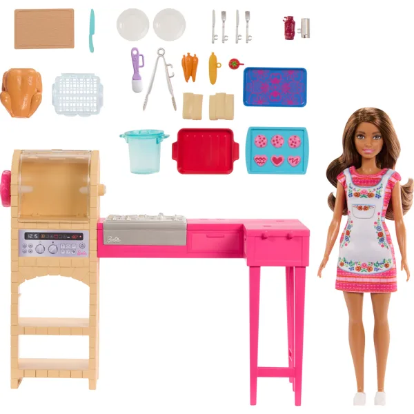 Barbie și Teresa: Set de joacă Bucătăria de vis - Mattel imaginea 2