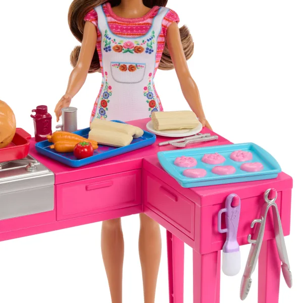Barbie și Teresa: Set de joacă Bucătăria de vis - Mattel imaginea 4