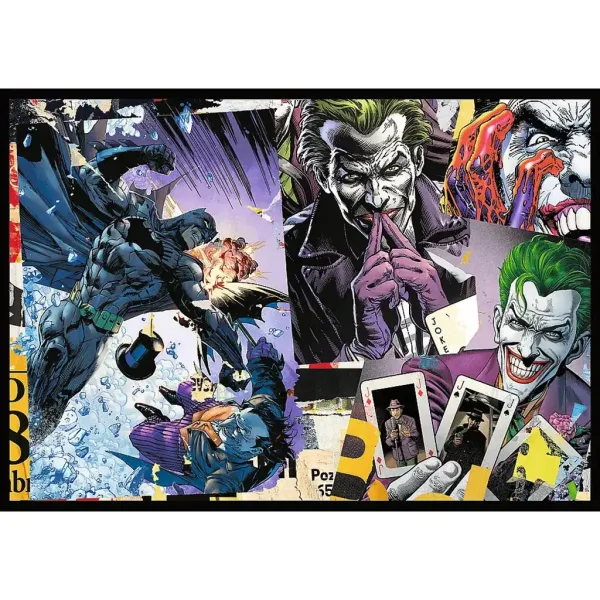 Batman Eroii și răufăcătorii din Gotham, puzzle de 4x250 piese - Trefl imaginea 4