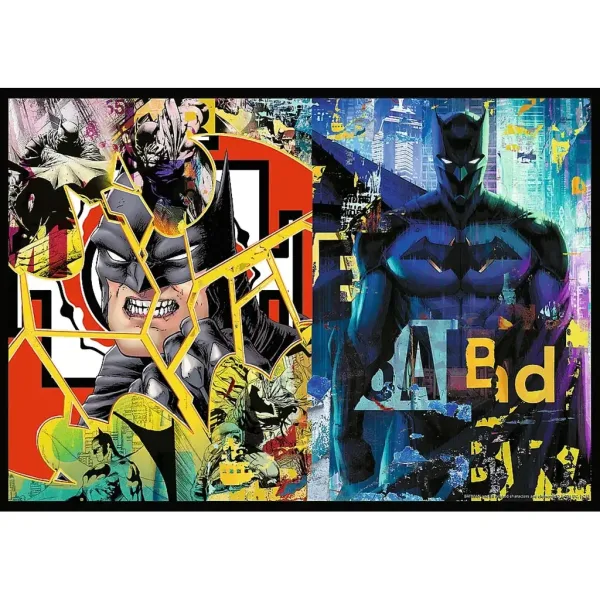 Batman Eroii și răufăcătorii din Gotham, puzzle de 4x250 piese - Trefl imaginea 5
