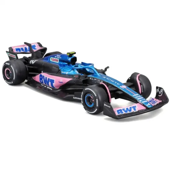 Bburago: Model auto din metal Alpine A523 F1 la scară 1/43 imaginea 2