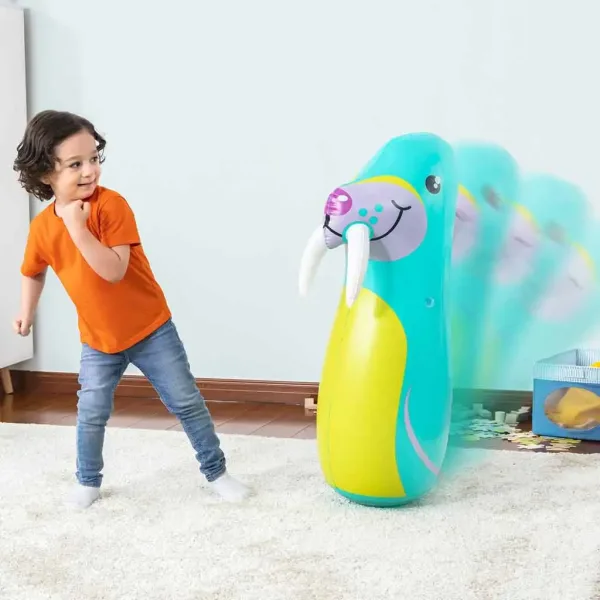 Bestway: Bop Bags™ animale de boxat de 89 cm, disponibile în mai multe variante, 1 buc. imaginea 5