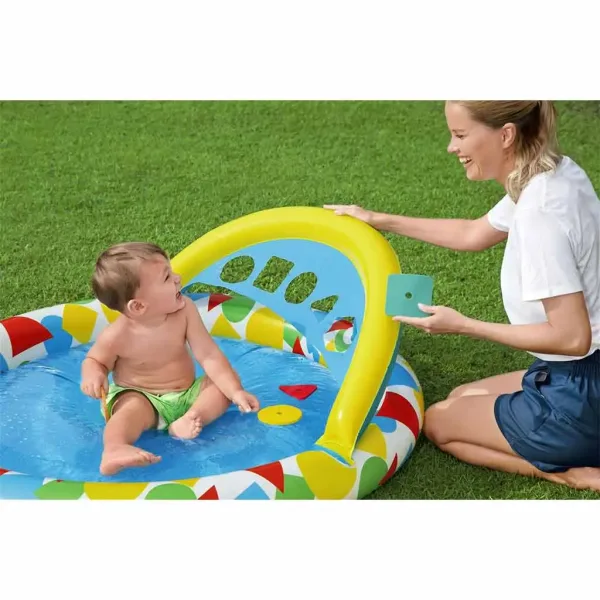 Bestway: Lil Splash & Learn™ piscină de joacă 120 x 117 x 46 cm imaginea 4