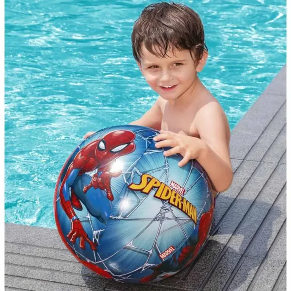 Bestway: Mingea de plajă Marvel Spiderman Ø 51cm imaginea 4