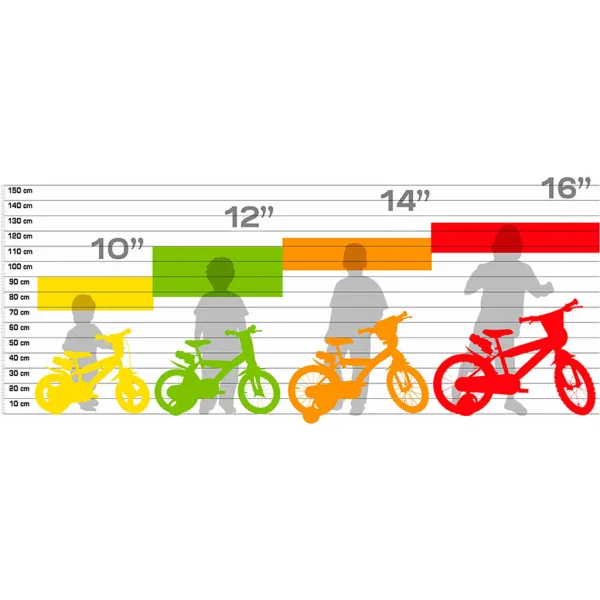 Bicicletă pentru copii Hello Kitty, roz-alb, mărimea 16 - bicicletă Dino Bikes imaginea 2