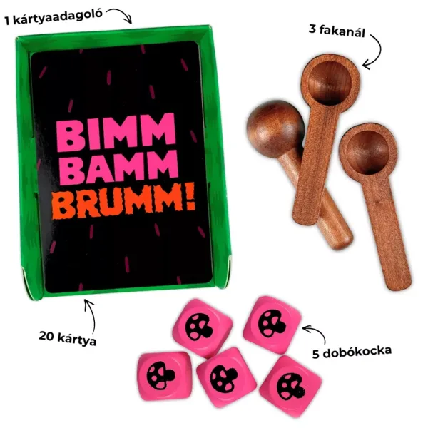 Bimm Bamm Brumm! joc de societate imaginea 3
