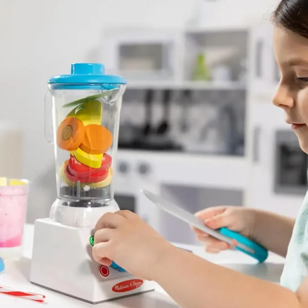Blender pentru smoothie cu accesorii din lemn - Melissa & Doug imaginea 4