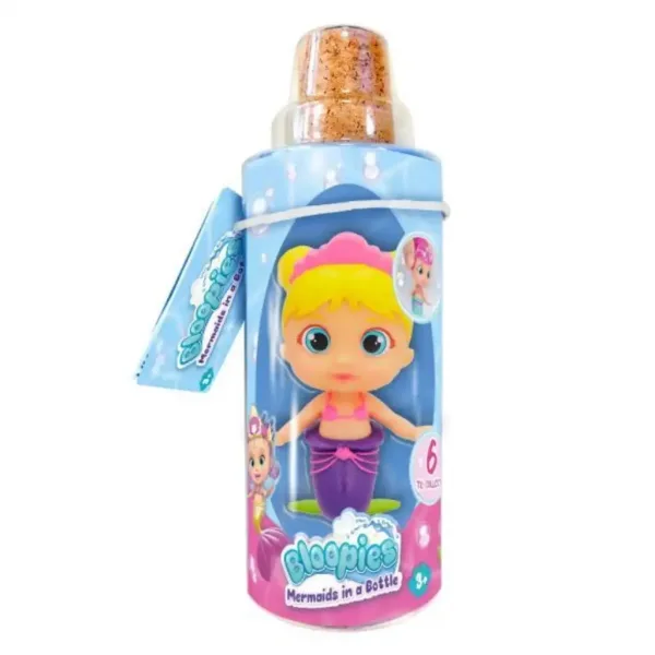 Bloopies: Bebeluși sirenă amuzanți în sticlă, disponibile în mai multe variante, 1 buc. imaginea 4