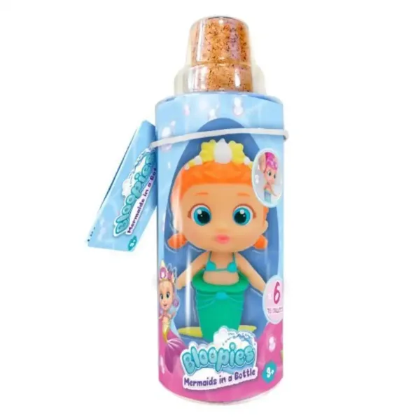 Bloopies: Bebeluși sirenă amuzanți în sticlă, disponibile în mai multe variante, 1 buc. imaginea 6