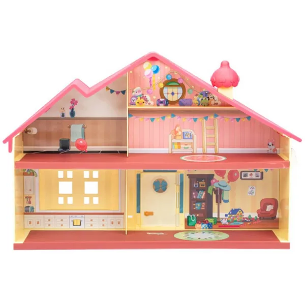 Bluey: Set de joacă casă de familie festivă cu figurina Bluey sărbătorească imaginea 5