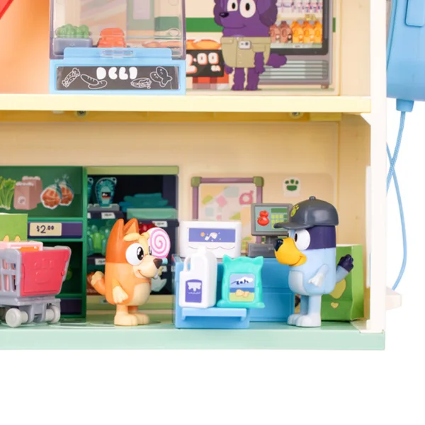 Bluey: Set mare de joacă Supermarket imaginea 6
