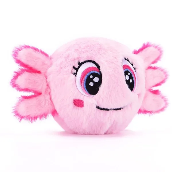 Bouncibles: Mingea de pluș săltăreață - Bubbles, axolotl roz imaginea 2