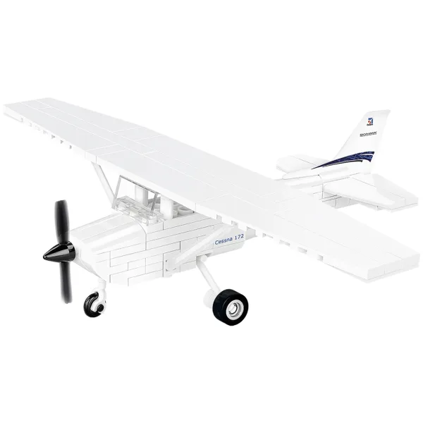 COBI: Aeronava Cessna 172 Skyhawk albă, set de construcție (26620) imaginea 2
