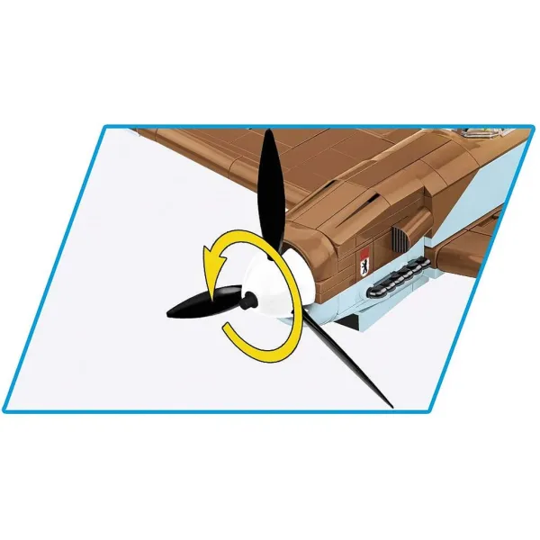 COBI: Avion de construcție Messerschmitt Bf 109 G „Gustav” (5761) imaginea 5