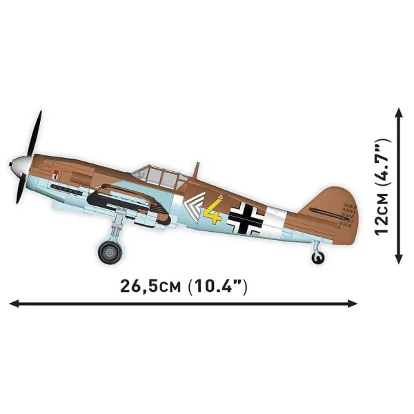 COBI: Avion de construcție Messerschmitt Bf 109 G „Gustav” (5761) imaginea 6