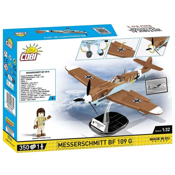 COBI: Avion de construcție Messerschmitt Bf 109 G „Gustav” (5761) imaginea 8