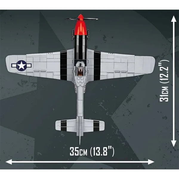 COBI: Avion de construcție Mustang P-51D „TOP GUN: Maverick” (5846) imaginea 3