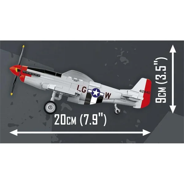 COBI: Avion de construcție Mustang P-51D „TOP GUN: Maverick” (5847) imaginea 2