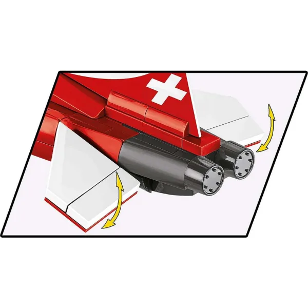 COBI: Avion de construcție Northrop F-5 Tiger II (5857) imaginea 5