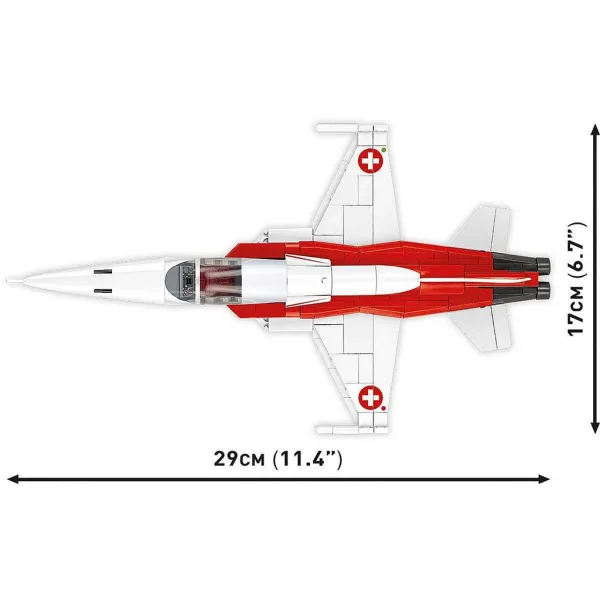 COBI: Avion de construcție Northrop F-5 Tiger II (5857) imaginea 6