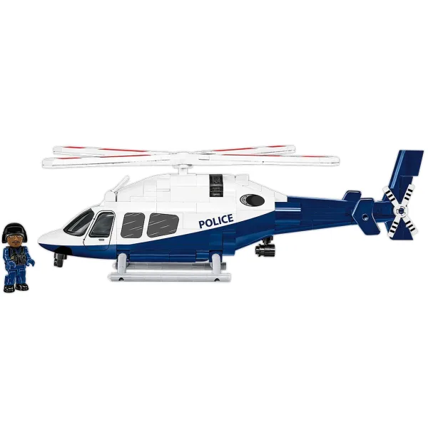 COBI: Elicopter de poliție Bell 429, set de construcție (26630) imaginea 3