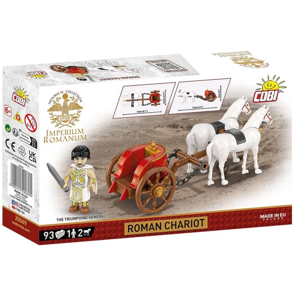 COBI: Imperium Romanum - Set de construcție car roman (20069) imaginea 3