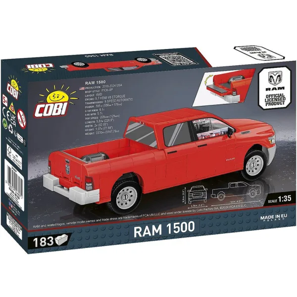 COBI: Joc de construcție Dodge RAM 1500 (24607) imaginea 3