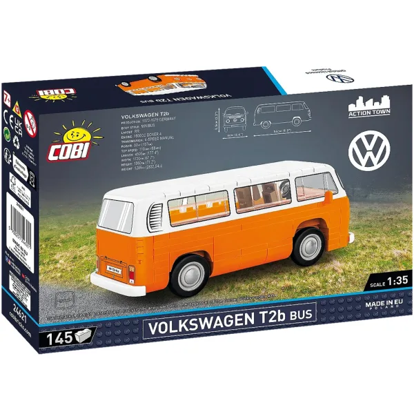 COBI: Joc de construcție Volkswagen T2b bus (24621) imaginea 3