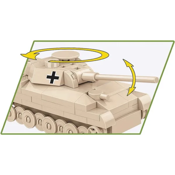 COBI: Jucărie de construcție pentru tankul Panther V (3099) imaginea 3