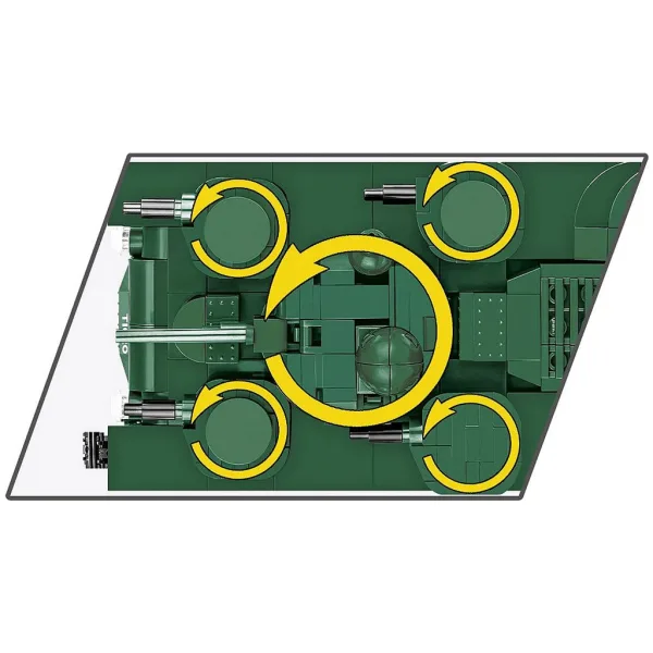 COBI: Set de construcție Vickers A1E1 Independent (2990) imaginea 4