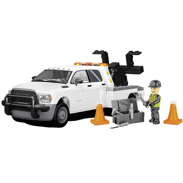 COBI: Set de construcție cu camion de tractare Dodge RAM 3500 (24611) imaginea 2
