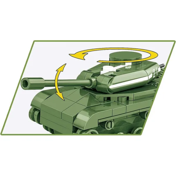 COBI: Set de construcție tanc IS-2 (3098) imaginea 3