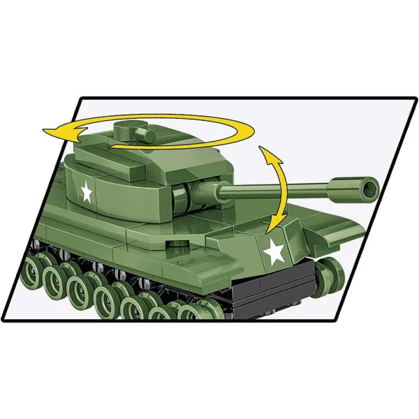 COBI: Set de construcție tanc Patton M48 (3104) imaginea 3