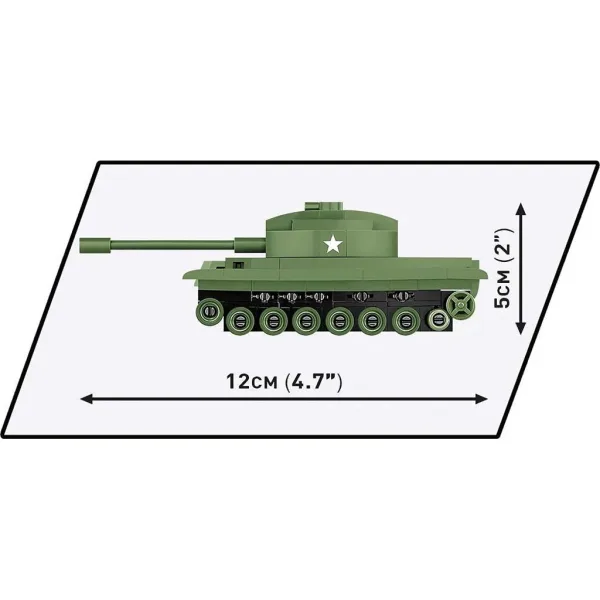 COBI: Set de construcție tanc Patton M48 (3104) imaginea 4