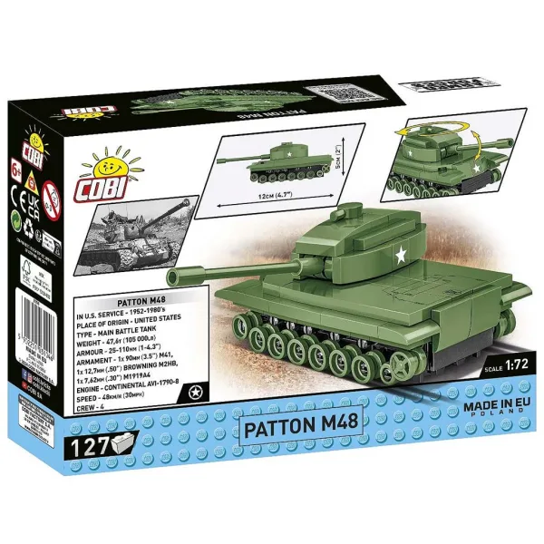 COBI: Set de construcție tanc Patton M48 (3104) imaginea 5