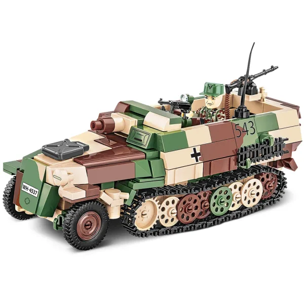 COBI: Set de construcție vehicul blindat Sd.Kfz. 251/9 Stummel (3096) imaginea 2